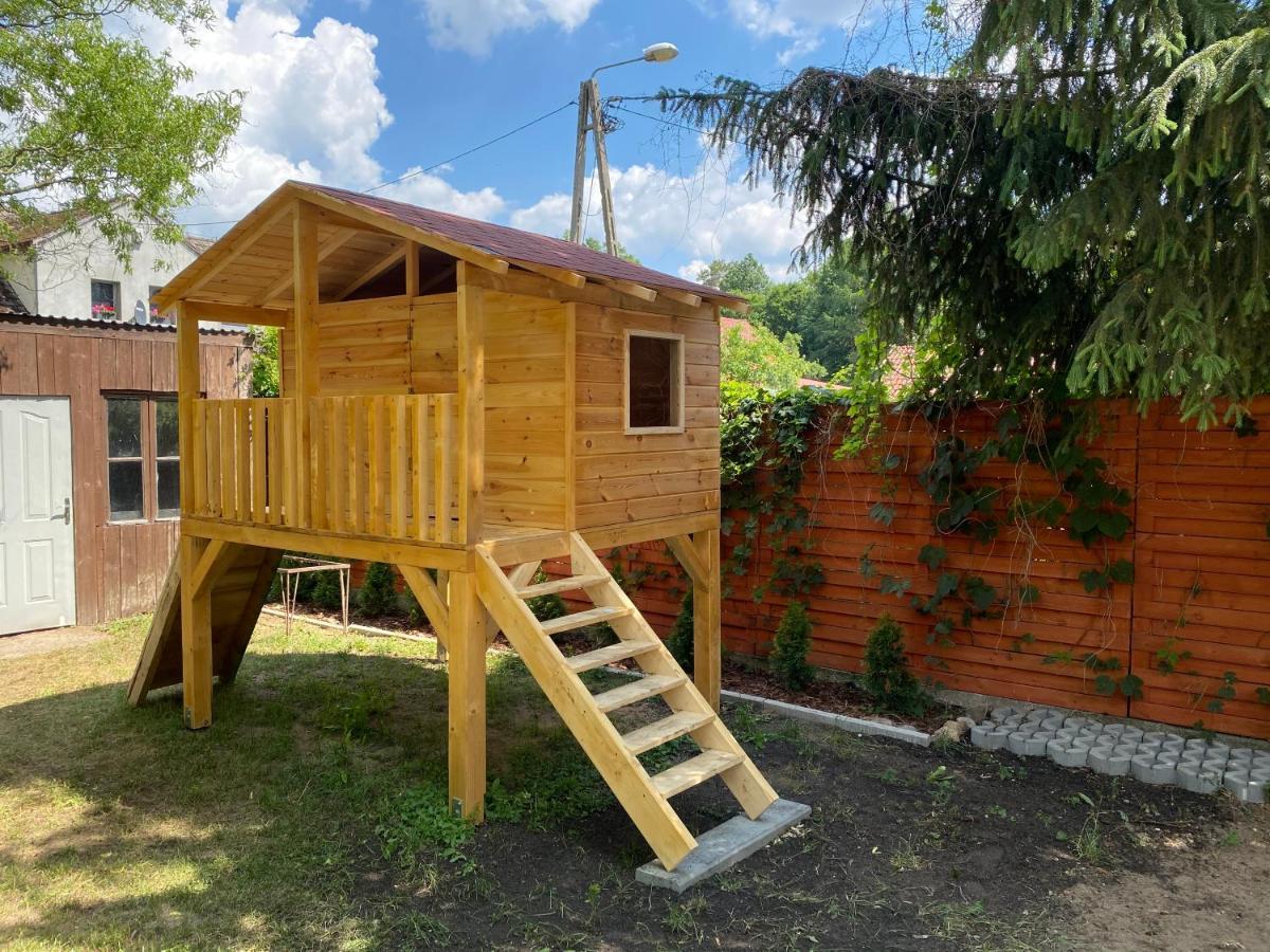 Ferienwohnung Dom W Santocznie Santoczno Exterior foto